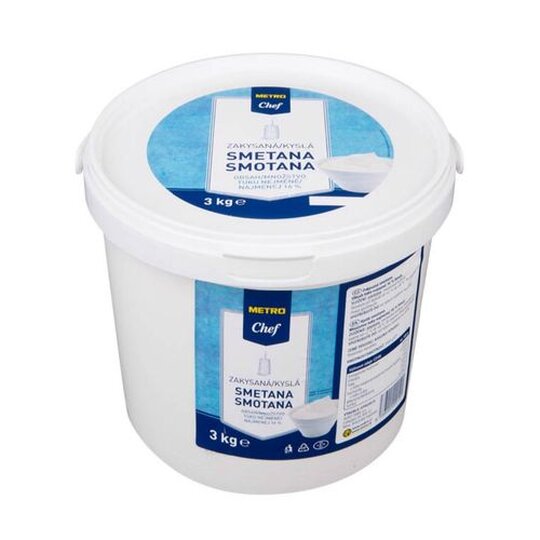 Smotana kyslá 16% 3kg - ML0051