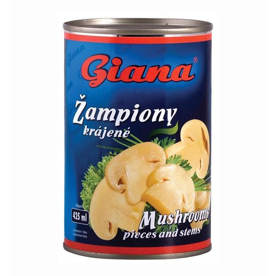 Šampiňóny krájané 425ml - ko1969