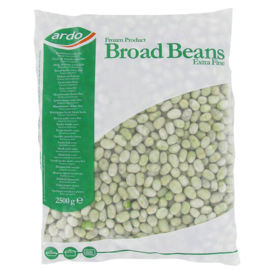 Fazuľove jadrá zelené / fava / 2,5kg - MZ0022