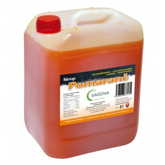 Sirup pomaranč 5l - ko1754
