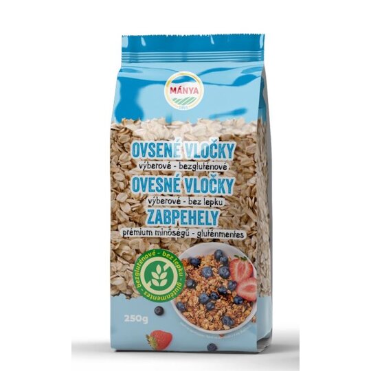 Ovsené vločky bezlepkové 250g - ko0379