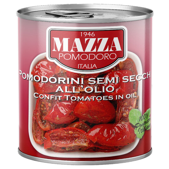 Mazza cherry paradajky konfit. polosušené 800g - ko2000