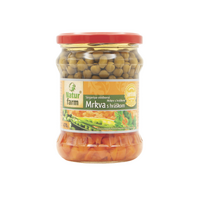 NATURFARM Hrášok-Mrkva zmes 470g