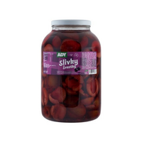 ADY Kompót Slivky polené bez kôstky 3600g