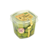 FCI Olivy zelené veľ. s kôst. Grécko Chalki. 225g