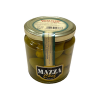 MAZZA olivy zelené v skle Bella di Cerignola 314ml