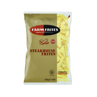 FARM FRITES Mrazené Hranolky steakové 2,5kg