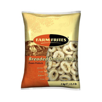 FARM FRITES Mrazené Cibuľové krúžky 1kg