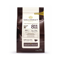 CALLEBAUT čokoláda horká 54,5% 2,5kg
