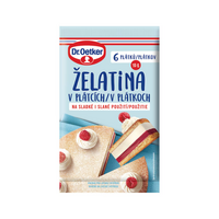 DR.OETKER Želatína plátky 10g