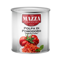 MAZZA Paradajky krájané lúpané 2650g