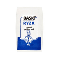 BASK Ryža guľatozrnná 1kg
