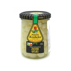 Kesbeke Strieborné cibuľky 235g