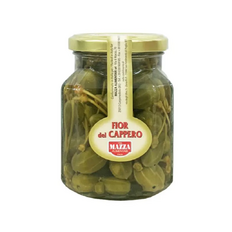 MAZZA Kapary celé so stopkou v náleve 314ml