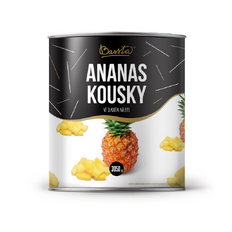 BASSTA Kompót Ananás kocky 3100g