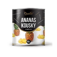 BASSTA Kompót Ananás kocky 850g