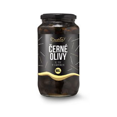 BASSTA Olivy čierne celé 935g