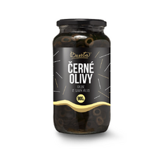 BASSTA Olivy čierne krájané 935g