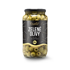 BASSTA Olivy zelené bez kôstky 935g