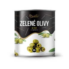 BASSTA Olivy zelené celé bez kôstky 3100g