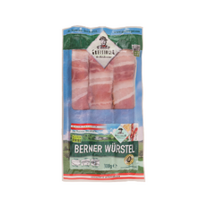 GREISINGER Berner párky so slaninou 300g