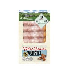 GREISINGER Mini slaninové párky 250g