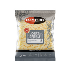 FARM FRITES Hranolky Crispy Coated 10x10 2,5kg