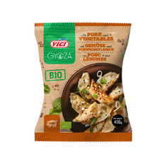 VIČI Bio Gyoza s bravč.mäs. a zeleninou 400g