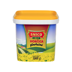 SNICO Horčica plnotučná 1kg vedro