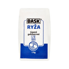 BASK Ryža guľatozrnná 1kg
