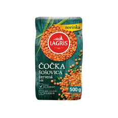LAGRIS Šošovica červená 500g